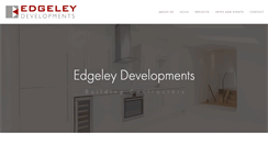 Desktop Screenshot of edgeleydevelopments.com